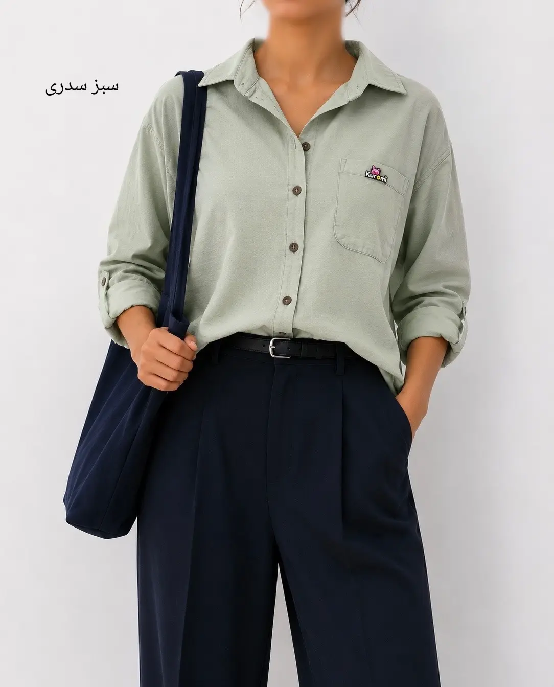 شومیز لینن پنبه طلا